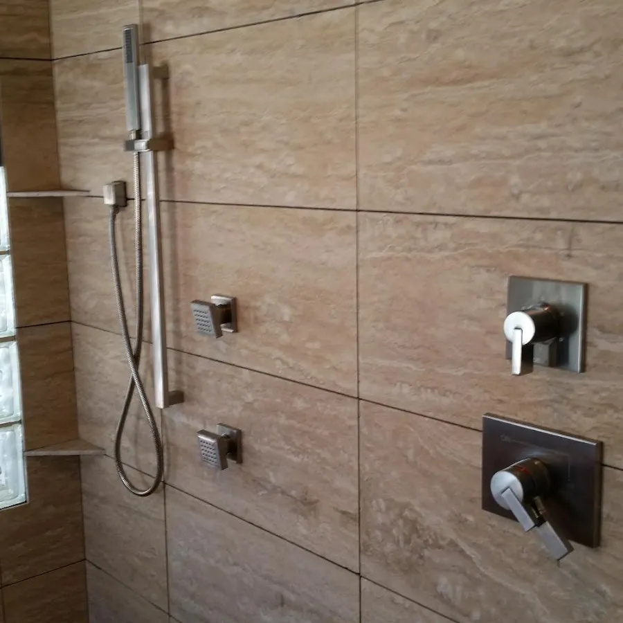 Shower fixture installation for Water Heater Replacement in Whitehouse